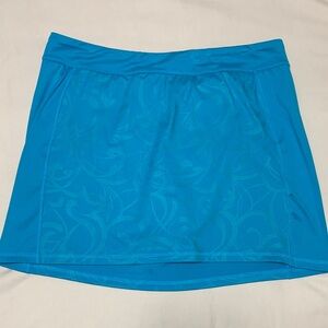 Izod Turquoise Golf Skort